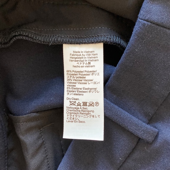 J. Crew Navy Blue Natalia Dress Pants in Four Season Stretch - 6 - Picture 4 of 7